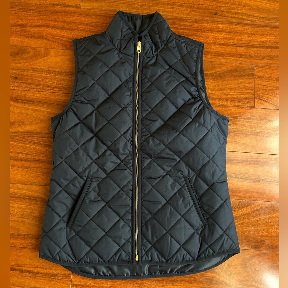Quilted Sleeveless Puffer Vest Old Navy